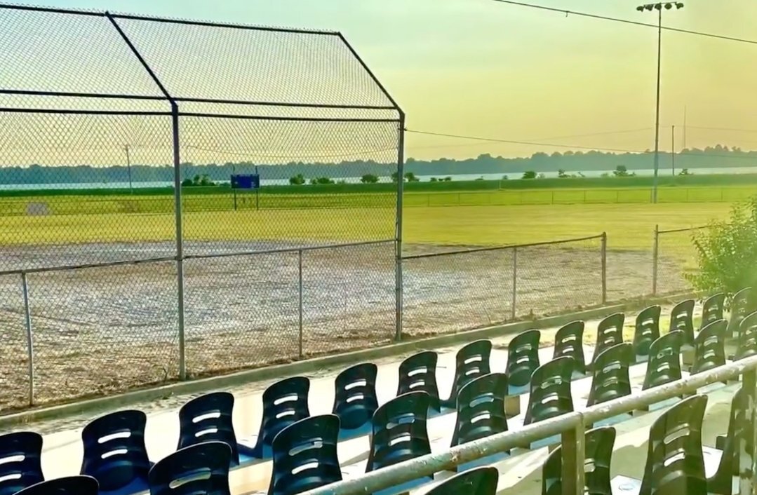 Softball complex shows flood-damage recovery