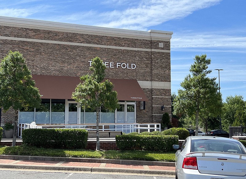 The second location of Three Fold Noodles & Dumpling Co., aka “Three Fold West,”  is on the cusp of opening — as early as next week — in the Pleasant Ridge Town Center on Little Rock's Cantrell Road. (Arkansas Democrat-Gazette/Eric E. Harrison)