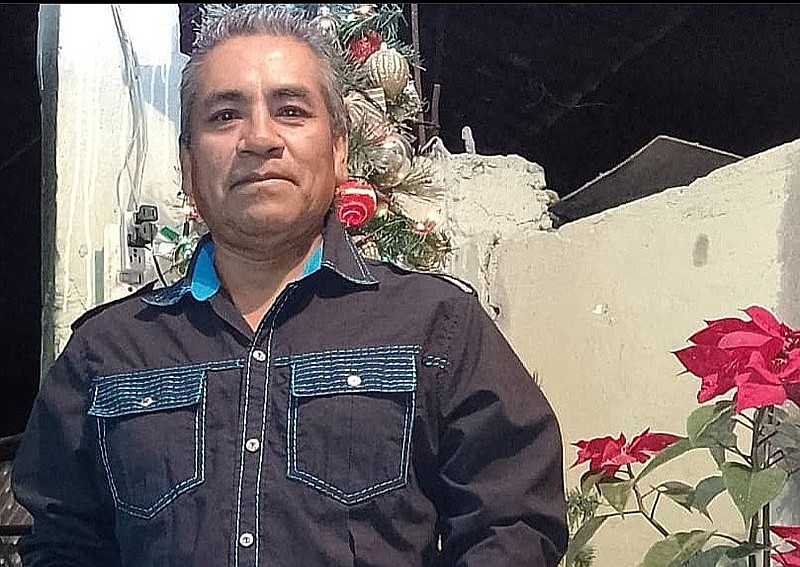 Juan Valeriano Domitilo, 55, of Wickes is shown in an undated photo. “Everyone  loved him,” his wife, Maria Gomez Salgado, said. (Special to the Democrat-Gazette)