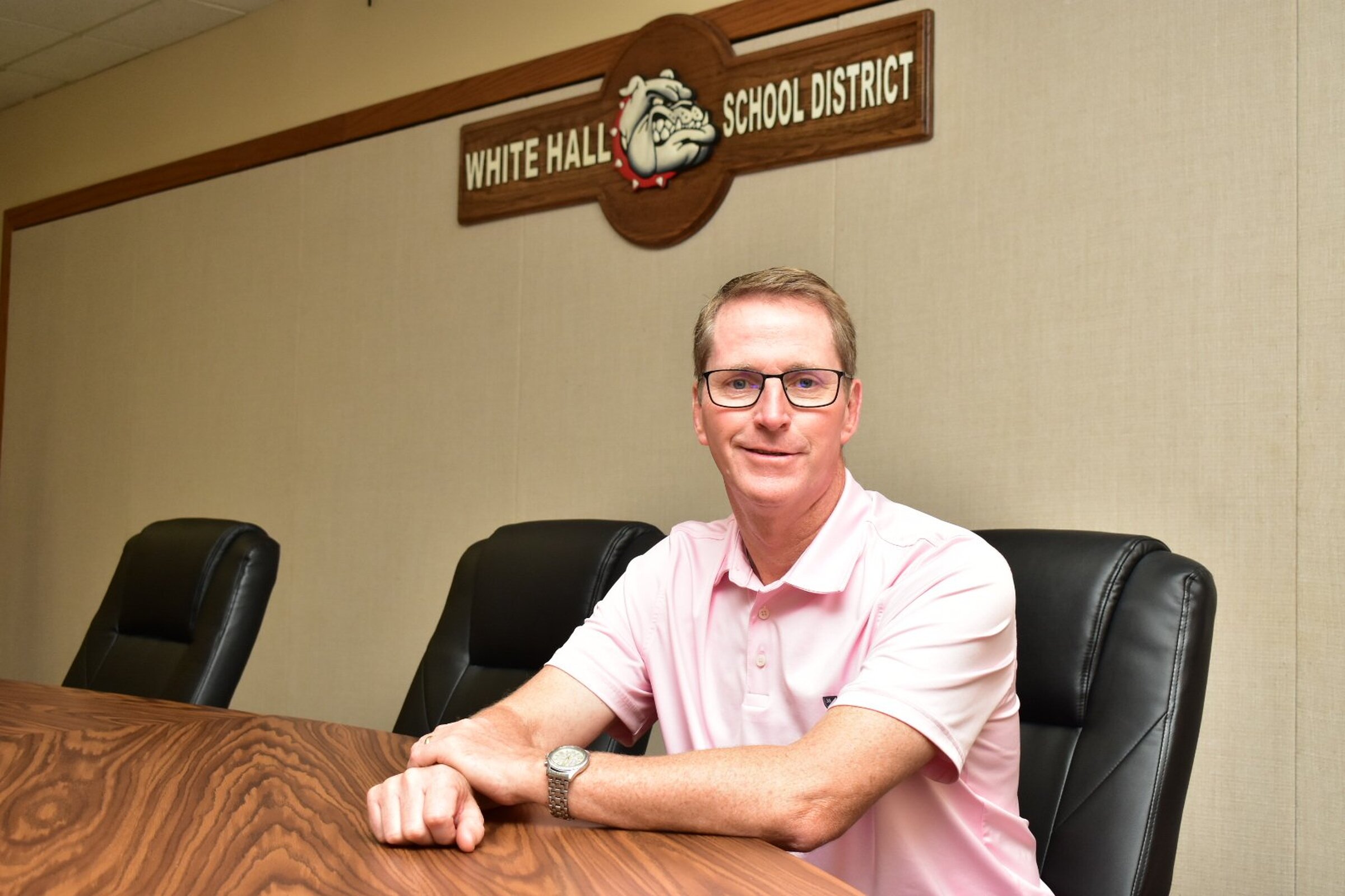 White Hall superintendent: all about connections