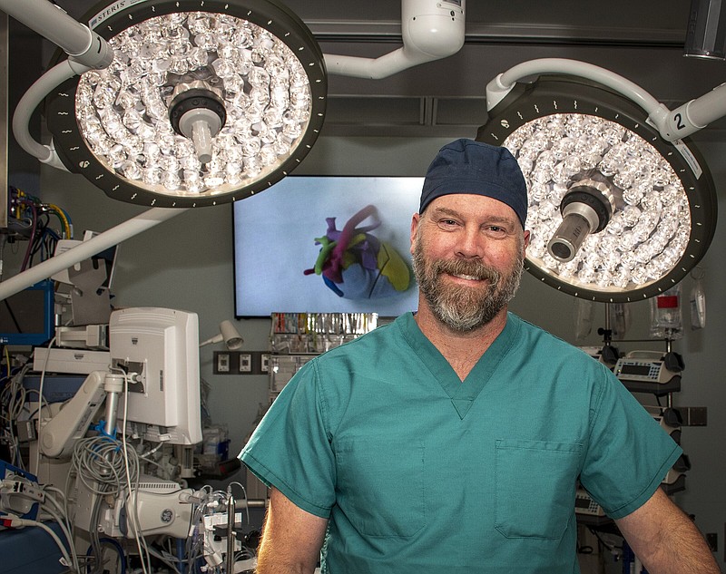 “You are only as strong as your weakest link. The team here at Arkansas Children’s is exceptionally talented and it makes a difference. Bad things can happen during and after the surgery. If we are not good in the ICU for instance, then we could be in trouble. I couldn’t be prouder.” - Brian Reemtsen
(Arkansas Democrat-Gazette/Cary Jenkins)