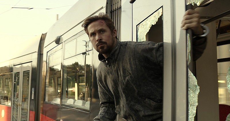 Former CIA black ops mercenary Court Gentry/Sierra Six (Ryan Gosling) goes on the run after uncovering some dangerous secrets about the agency in “The Gray Man.”