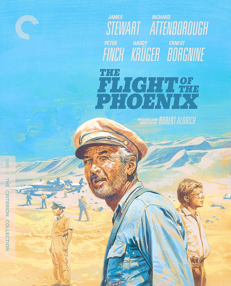 The Criterion Collection DVD cover of “Flight of the Phoenix” (1965)