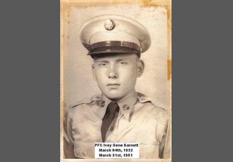 U.S. Army soldier Ivey Gene Barnett