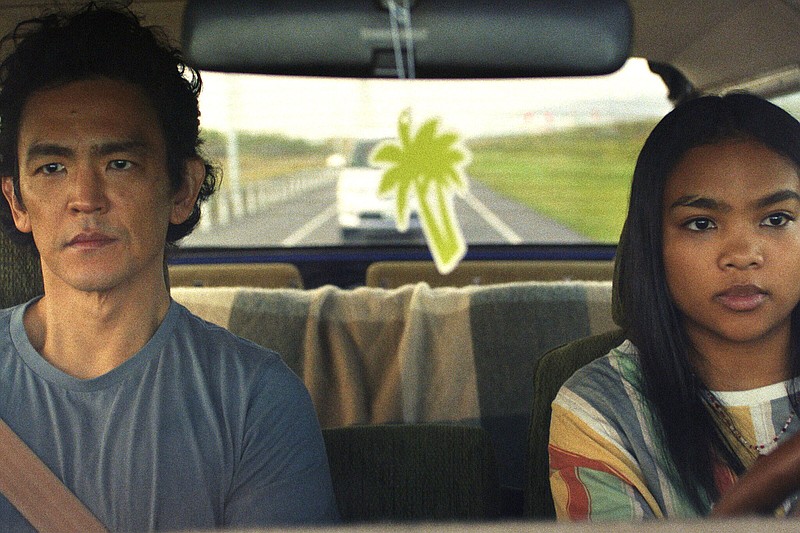 Terminally ill Max (John Cho) and his 16-year-old daughter Wally (Mia Isaac) embark on a road trip from California to New Orleans for his 20th college reunion in Hannah Marks’ “Don’t Make Me Go.”