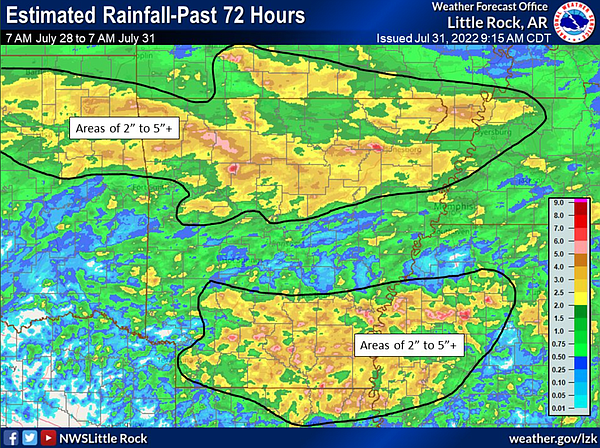 Rainfall gives Arkansas farmers slight relief, but showers not enough to neutralize drought conditions - Vimarsana News