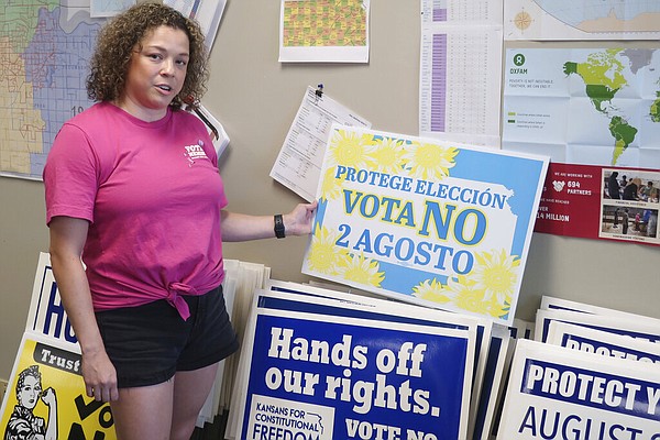 Kansas first state to vote on abortion since Roe's demise - Vimarsana News