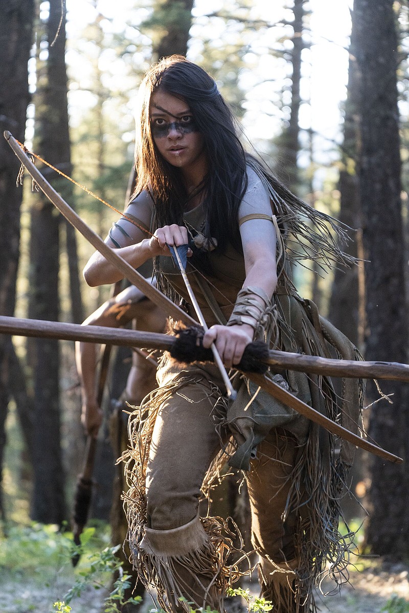 “Prey,” a prequel to the 1987 film “Predator” set in the Comanche Nation in 1719, pits the fiery young Naru (Amber Midthunder) against both her tribe’s patriarchy and a rampaging alien.