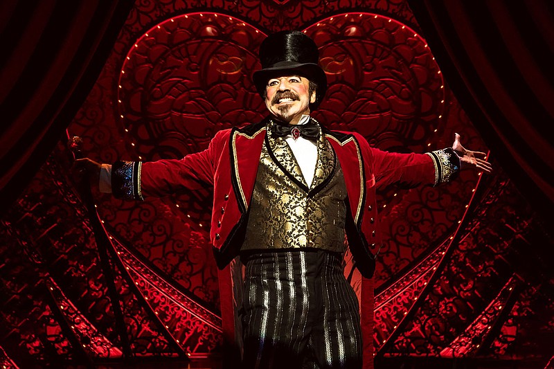 In its first year on tour, “Moulin Rouge! The Musical” comes to the Walton Arts Center as part of the 2022-23 P&G Broadway Series.
(Courtesy Photo/Matthew Murphy)