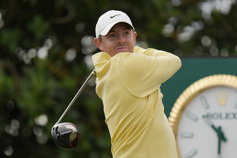 Rory McIlroy said Wednesday that a federal judge’s ruling against three players with LIV Golf was the right decision. McIlroy is scheduled to compete in the PGA FedEx St. Jude Championship, beginning today in Memphis.
(AP/Alastair Grant)