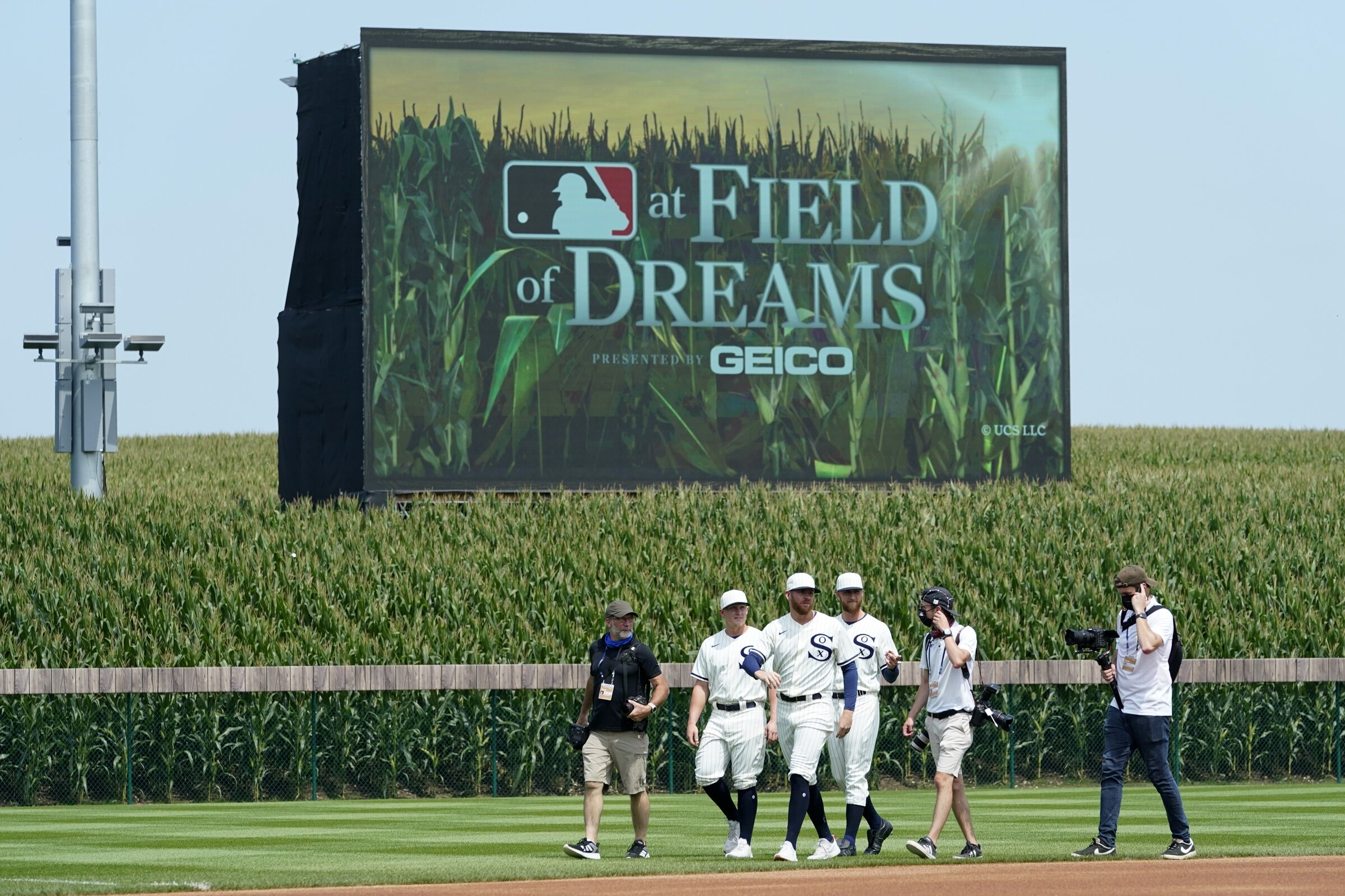 PHOTOS: MLB Field of Dreams game, Chicago Cubs vs. Cincinnati Reds, Aug. 11