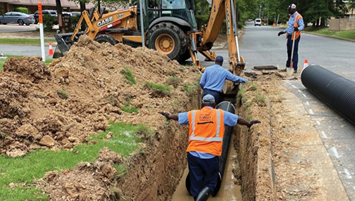 Pine Bluff Street Department reports updates, plans