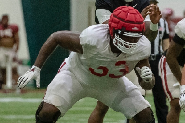 WholeHogSports - VIDEO: Pittman, players recap Razorback football spring  scrimmage