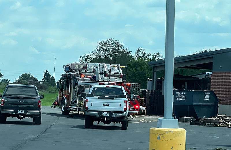 Siloam Springs High School evacuated after fire