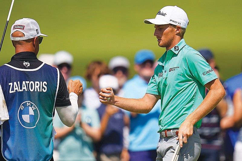 Zalatoris out of East Lake and Presidents Cup with bad back