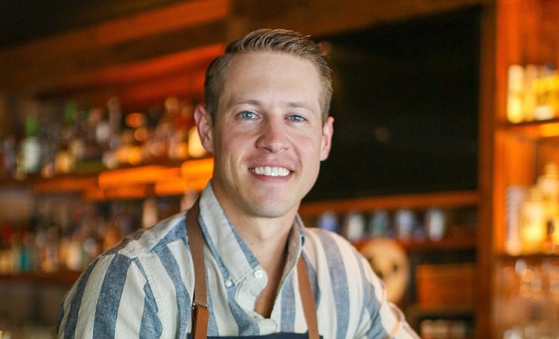 Staff photo by Olivia Ross  / Executive Chef Jason Greer at SideTrack on May 12, 2022.