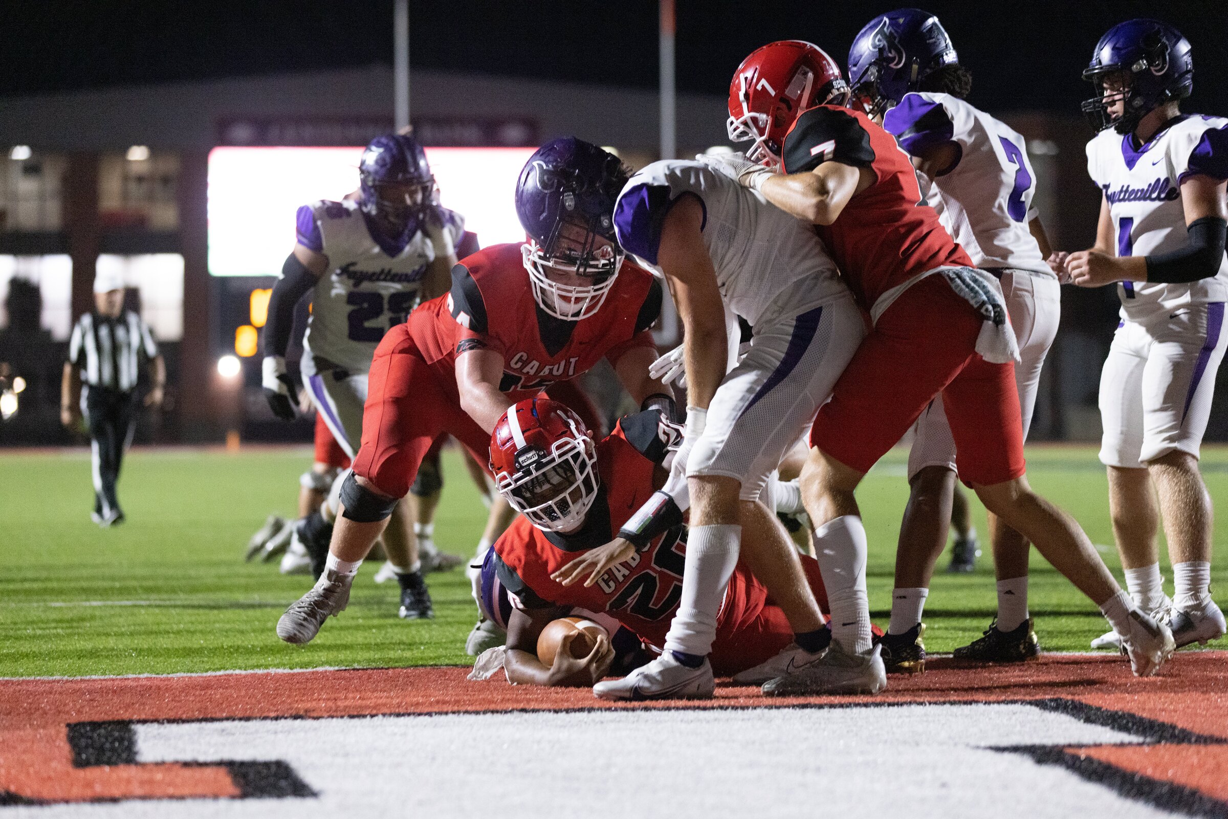 PREP FOOTBALL This Time Cabot Rallies By Fayetteville The Arkansas   1Ccabot0827 