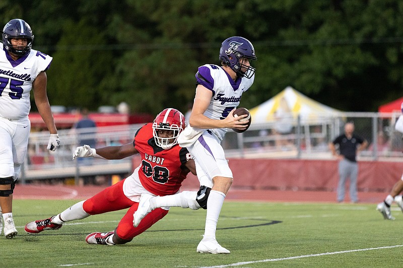 PREP FOOTBALL This time, Cabot rallies by Fayetteville