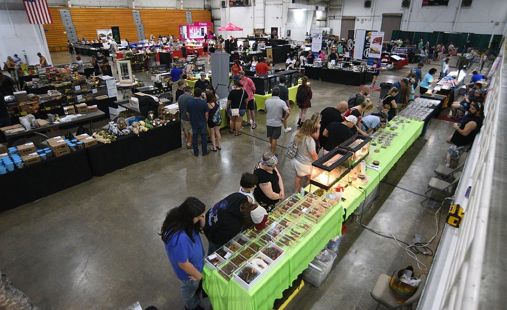 Repticon at the Camp Jordan Arena Chattanooga Times Free Press