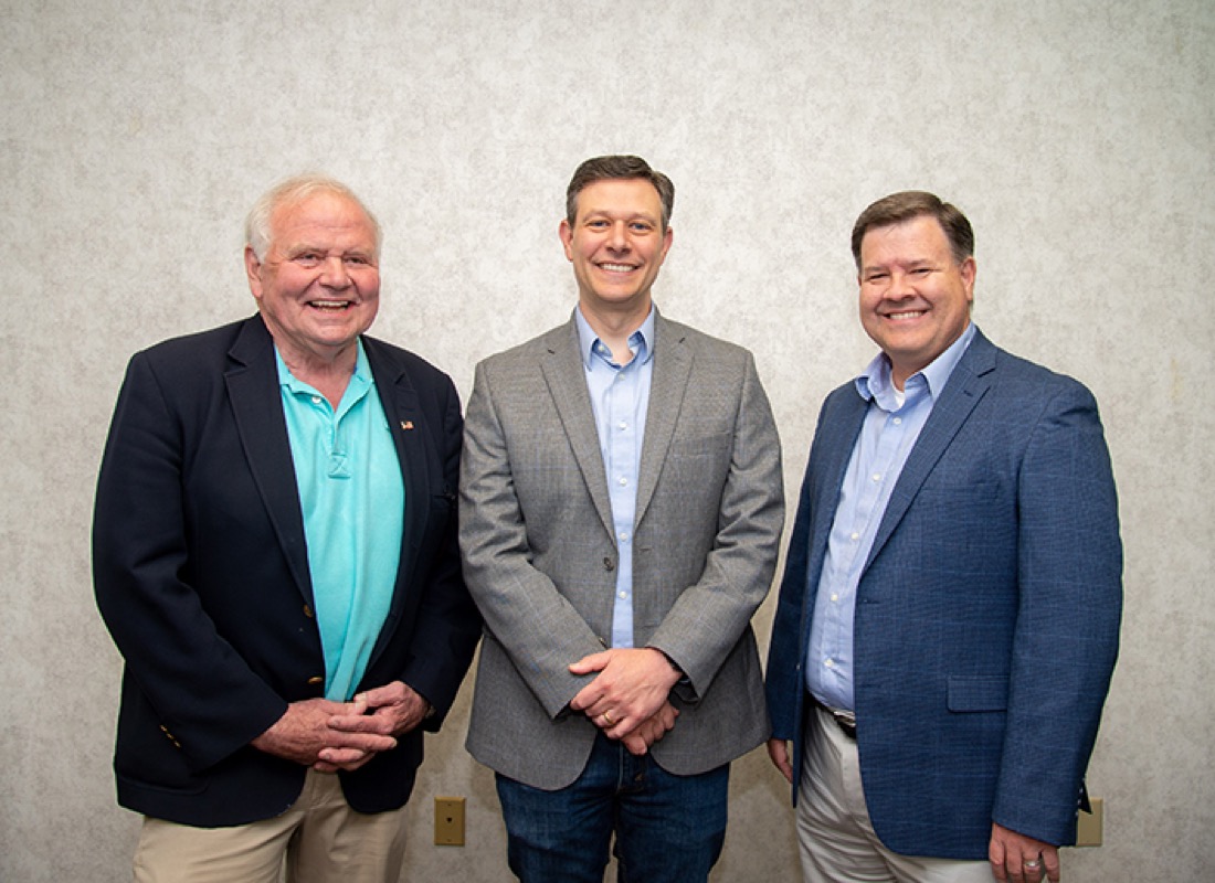 Dr Mitch Mutter, Stephan Wright, and Kent Barnes