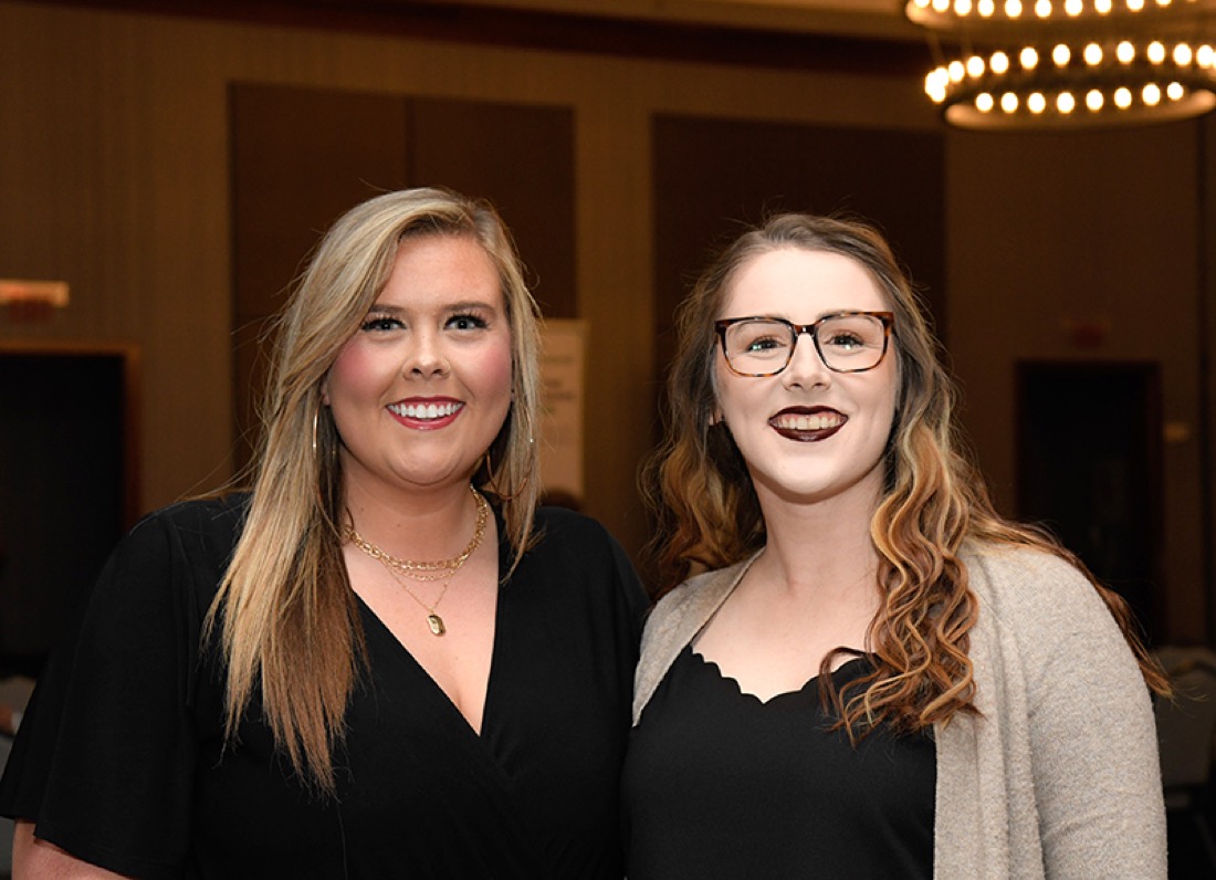 Savannah Farnsworth and Emily Curran