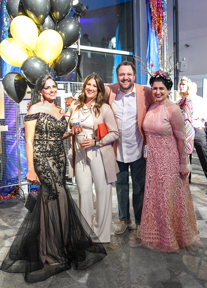 Sush Shantha, Madyson & Justin Smith and Swati Patel