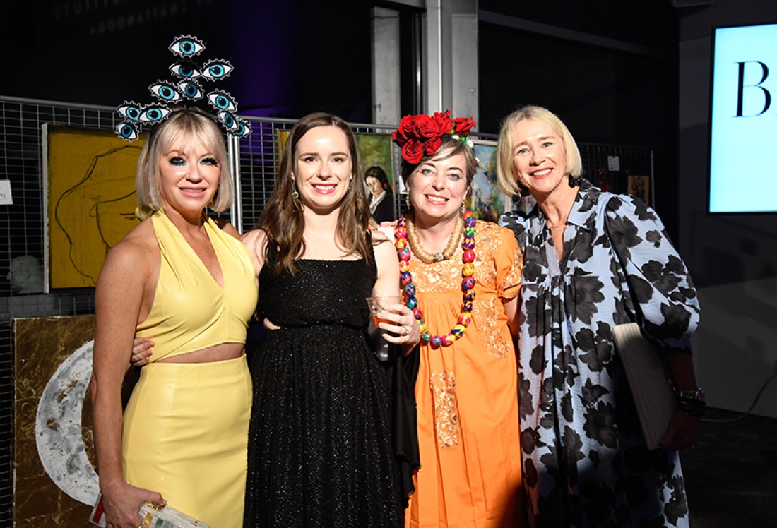 Amanda Jackson, Erica Sharber, Angie Susan and Terri Holley