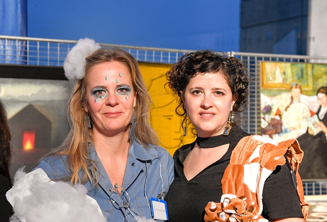 Carrie Pendergrass and Sue Fox