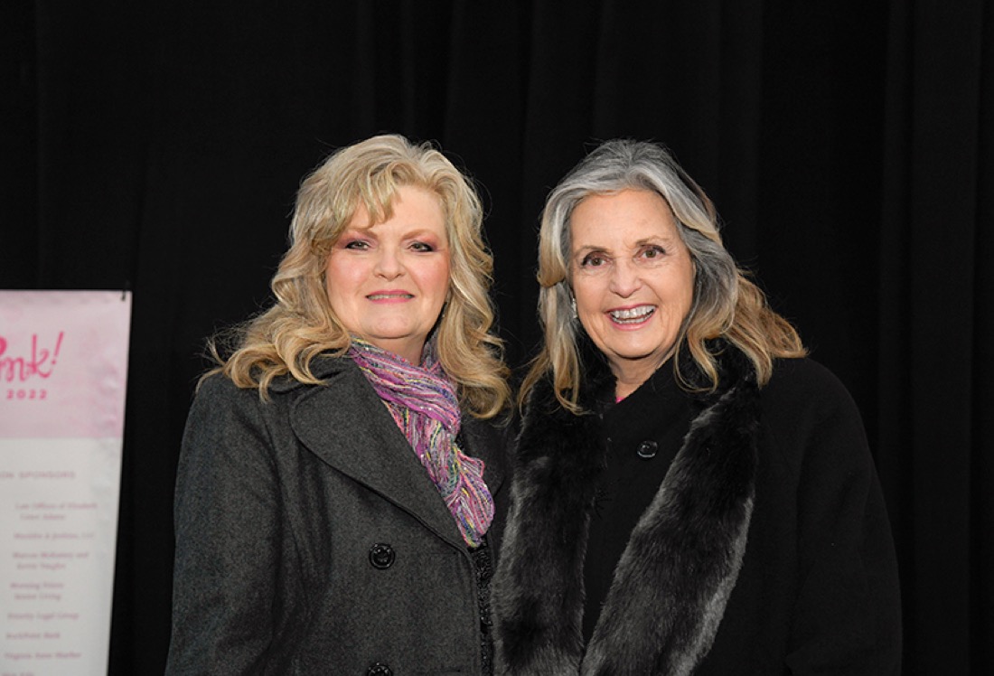 Pam Hendricks and Deb Moore
