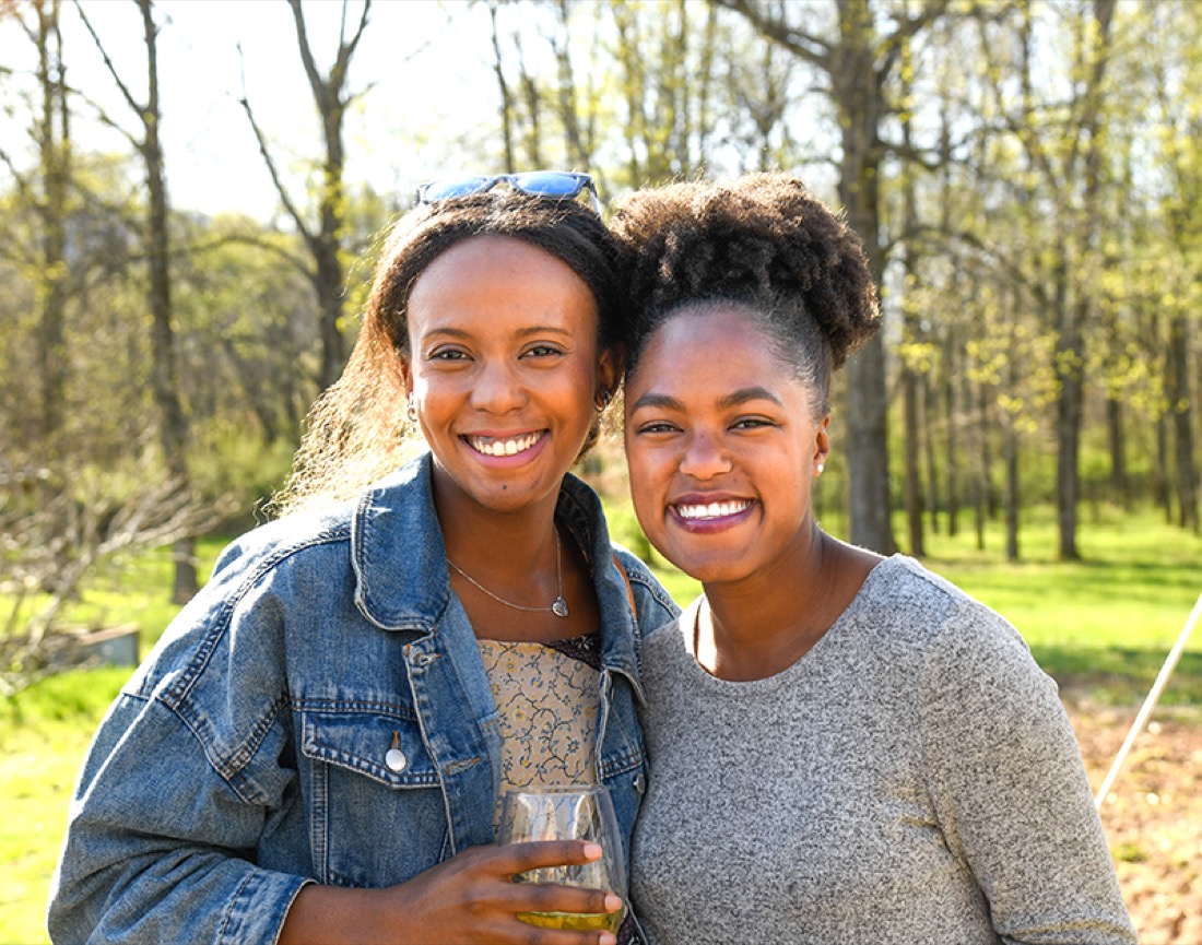 Thalika Hollingsworth and Haile Nottage