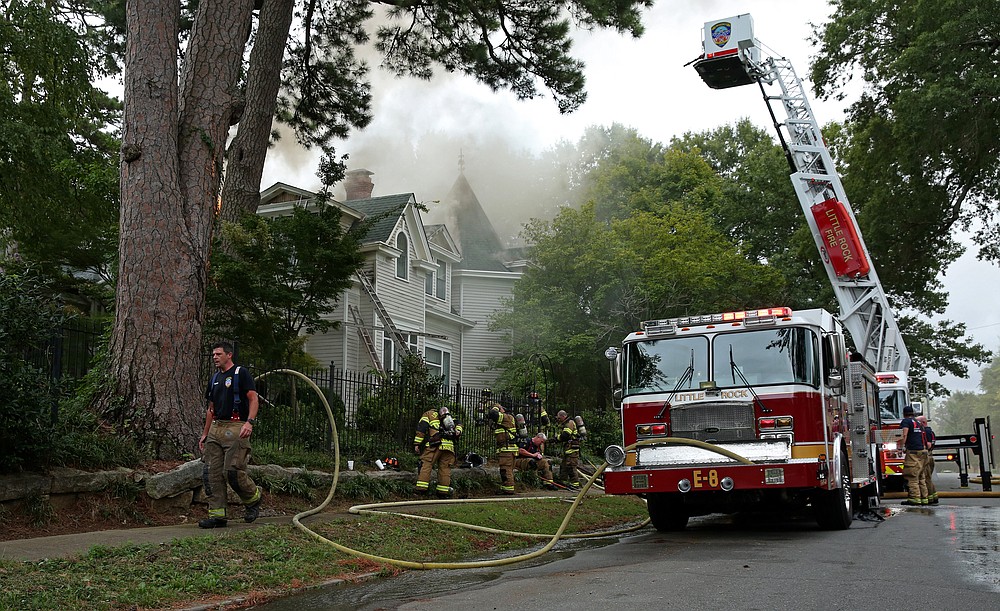 Historic House Fire The Arkansas DemocratGazette Arkansas' Best