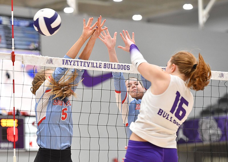 PREP VOLLEYBALL Fayetteville sweeps Fort Smith Southside, remains