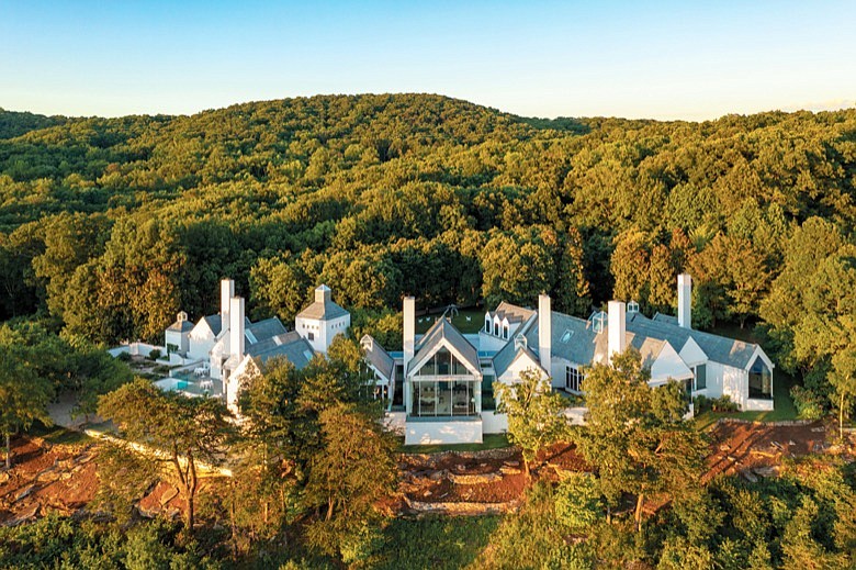 Photo by Jesse Hunter/@TeamMediaServices / The Mills home on Skillet Gap Road boasts the best of amenities and unrivaled views of the Tennessee River Gorge.