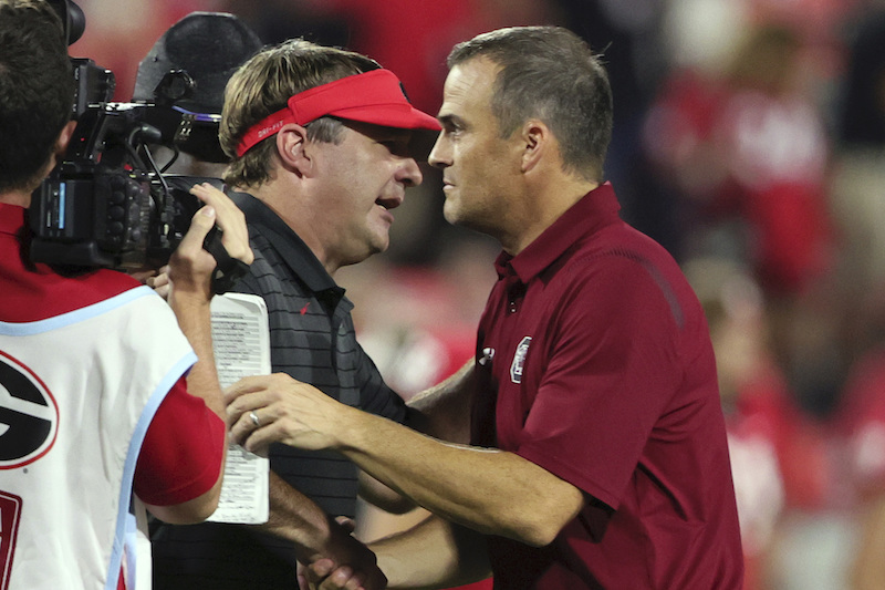 Gamecocks’ Shane Beamer credits Georgia’s Kirby Smart for showing him ropes | Chattanooga Times