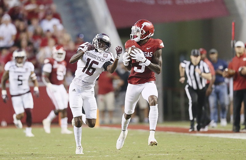 WholeHogSports - Capital gains: Hogs put away UAPB with big plays early