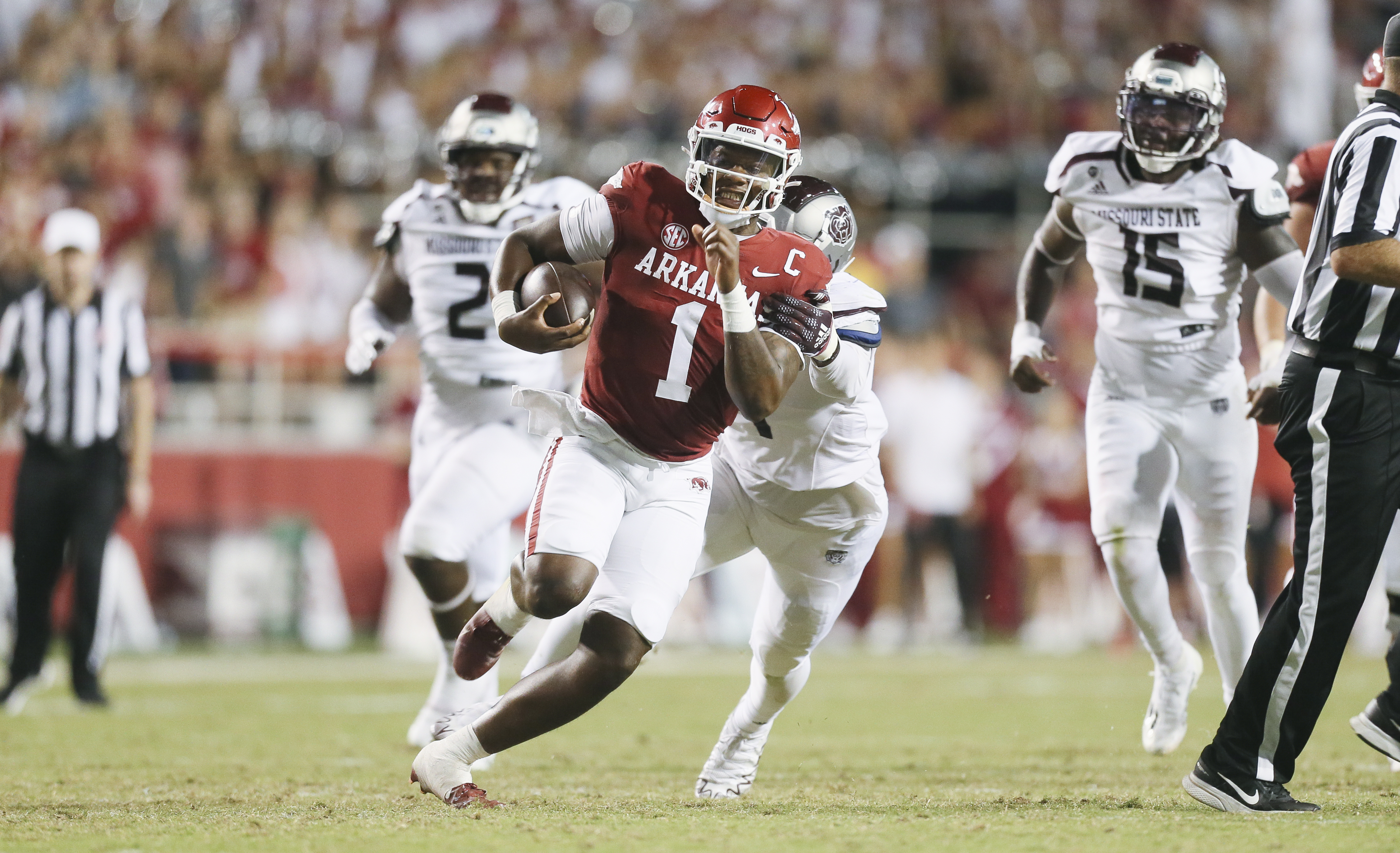 WholeHogSports - Aggies' defense will give Arkansas supreme test