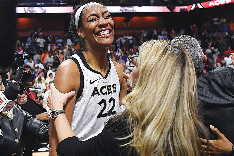 Las Vegas Aces Defeat Connecticut Sun to Win First WNBA Championship