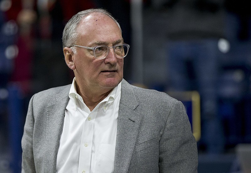 Notre Dame Athletic Director Jack Swarbrick said, “there are a million details” involved in implementing the College Football Playoff expansion, but also said he’s “really encouraged by our ability to work through them.”
(AP file photo)