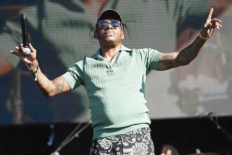 Coolio performs on day three of Riot Fest on Sept. 18, 2022, at Douglass Park in Chicago. Coolio, the rapper who was among hip-hop's biggest names of the 1990s with hits including “Gangsta's Paradise” and “Fantastic Voyage,” died Wednesday, Sept. 28, 2022, at age 59, his manager said. (Photo by Rob Grabowski/Invision/AP, File)