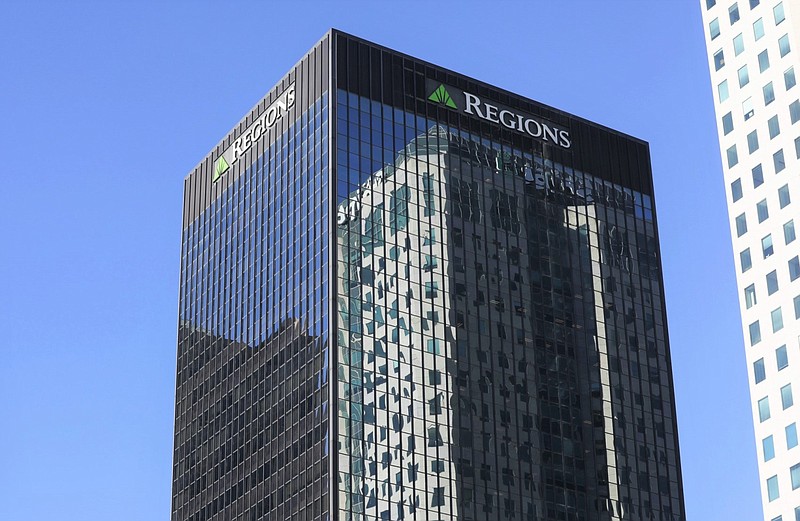 Regions Bank’s corporate headquarters in Birmingham, Ala., is shown in this undated file photo. (Business Wire photo)