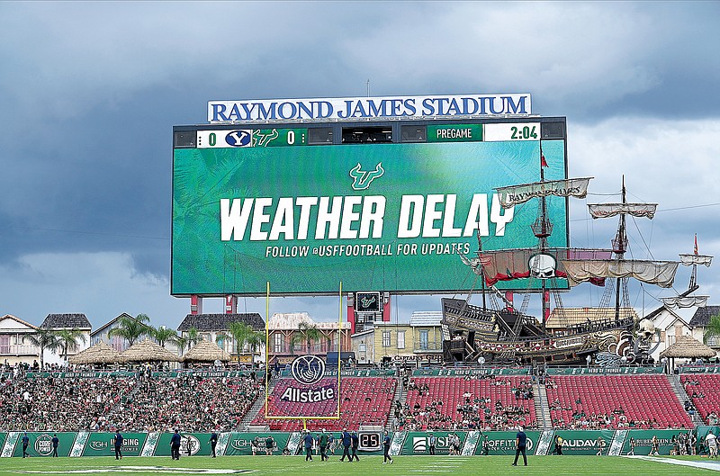 Buccaneers game to remain at Raymond James Stadium on Sunday