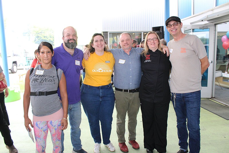 Laura Rivera, Josh Hays, Rachel Alwis-Lindstrom, Robert Borden, Christine Ison and Anthony Tally
(Arkansas Democrat-Gazette/Rachel O'Neal)