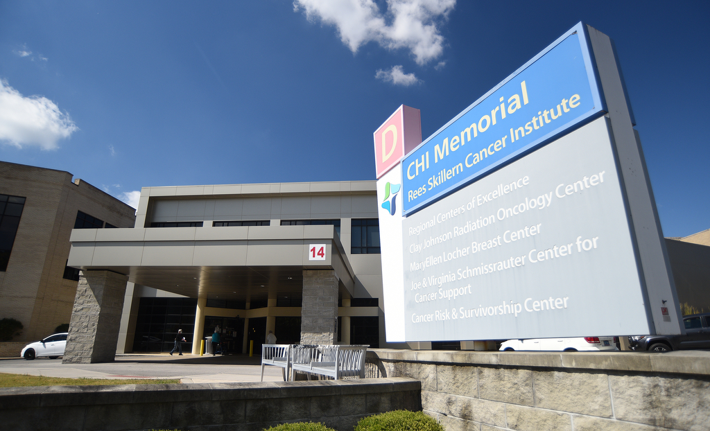 Staff photo by Matt Hamilton / The Rees Skillern Cancer Institute at CHI Memorial Hospital on Tuesday, October 4, 2022.