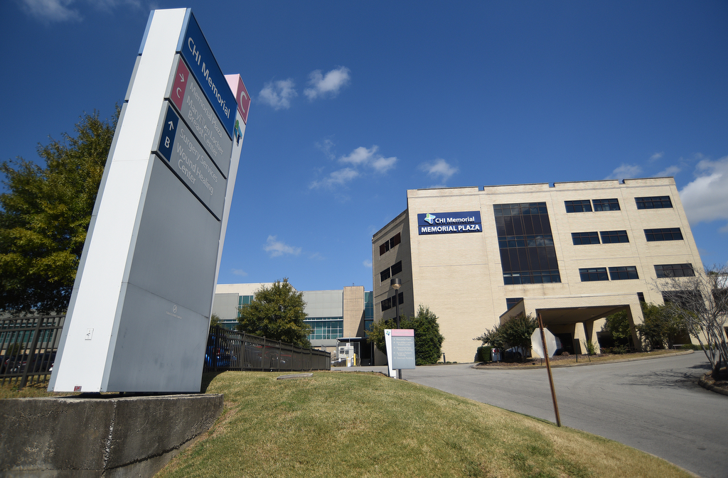 Staff photo by Matt Hamilton / CHI Memorial Hospital on Tuesday, October 4, 2022.