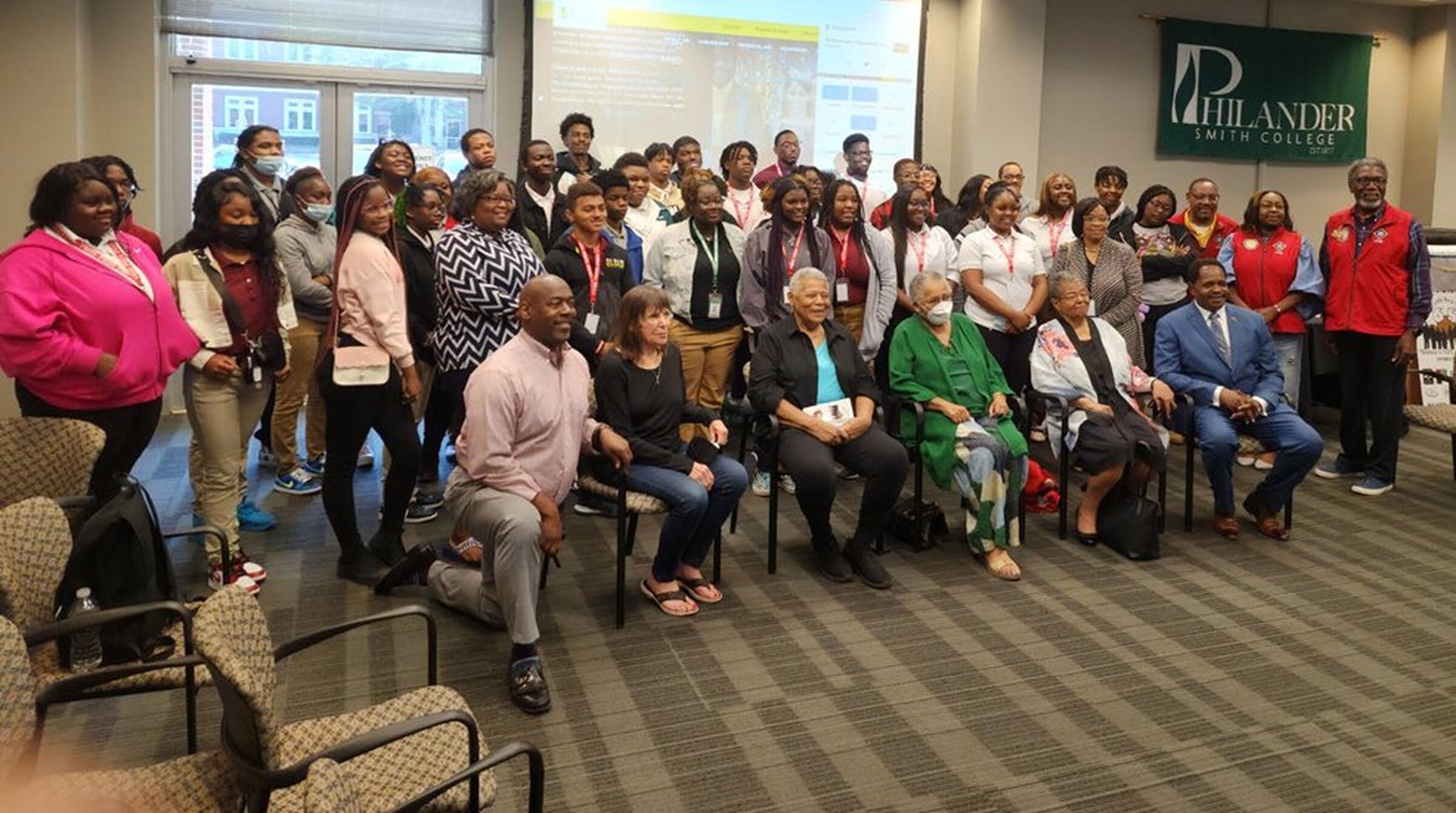 Pine Bluff, Dollarway High students meet Little Rock Nine