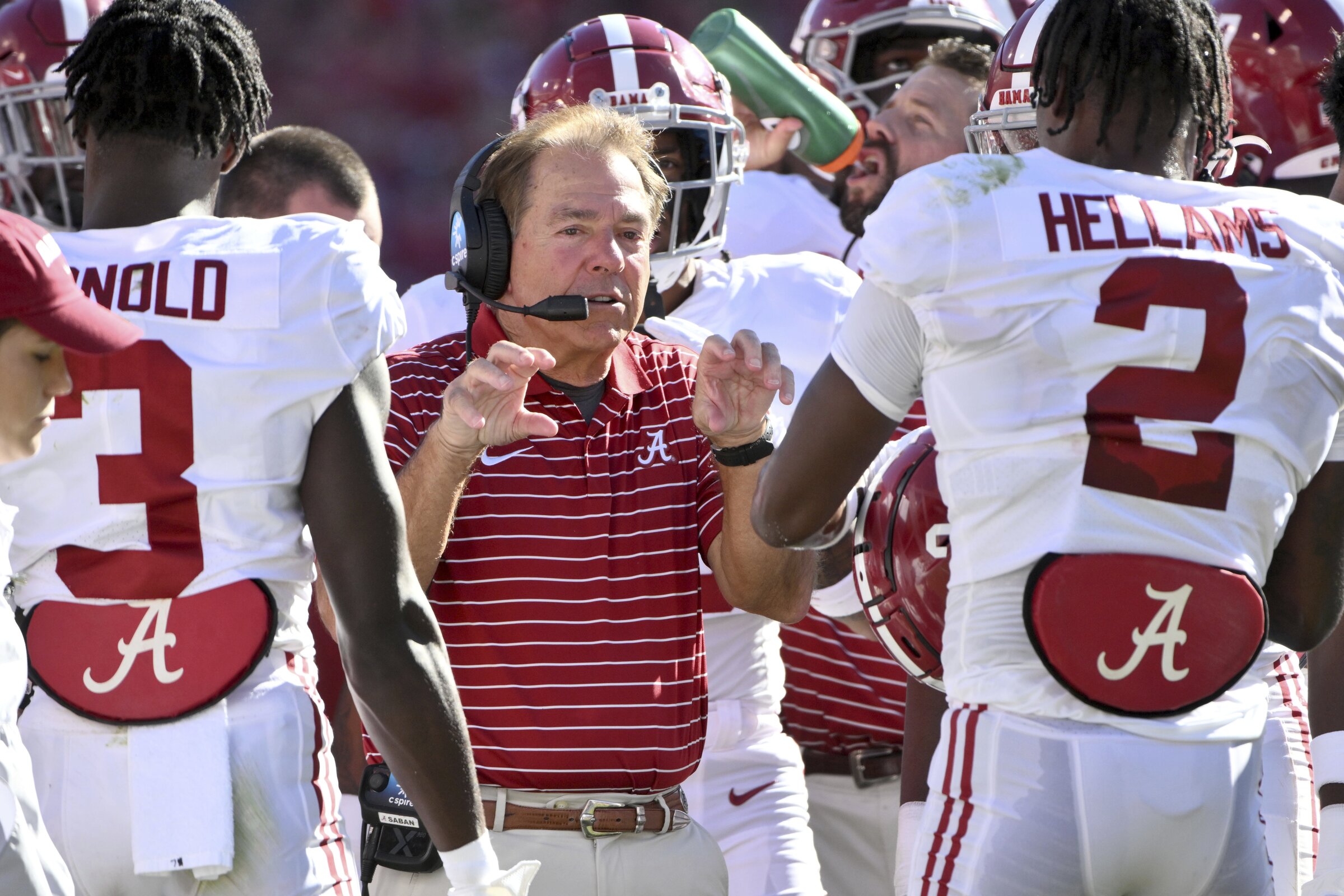 SEC on CBS intro, 1 Alabama @ 11 Florida