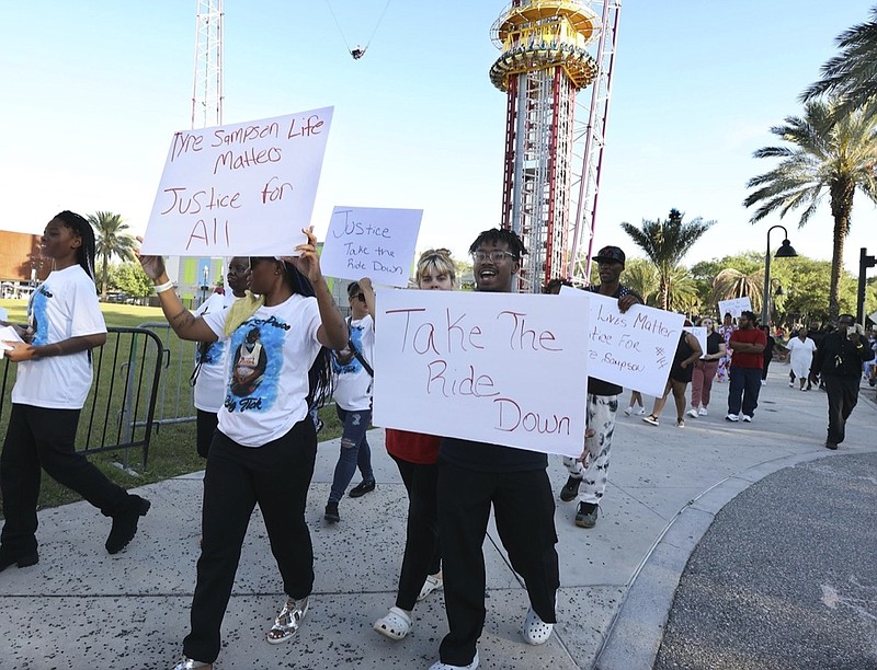 Florida drop tower will be taken down after teen's death Chattanooga