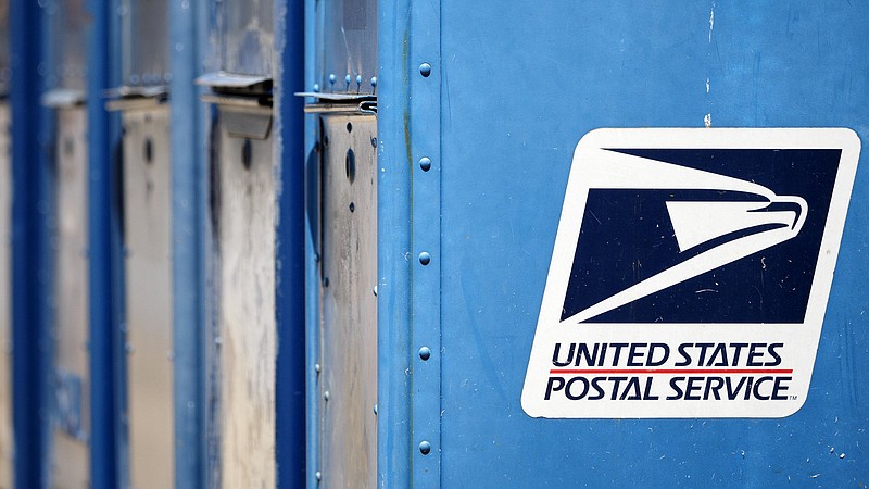 Staff photo by C.B. Schmelter / Mailboxes are seen outside of the post office at the Joel W. Solomon Federal Building on Monday, Aug. 17, 2020 in Chattanooga, Tenn.