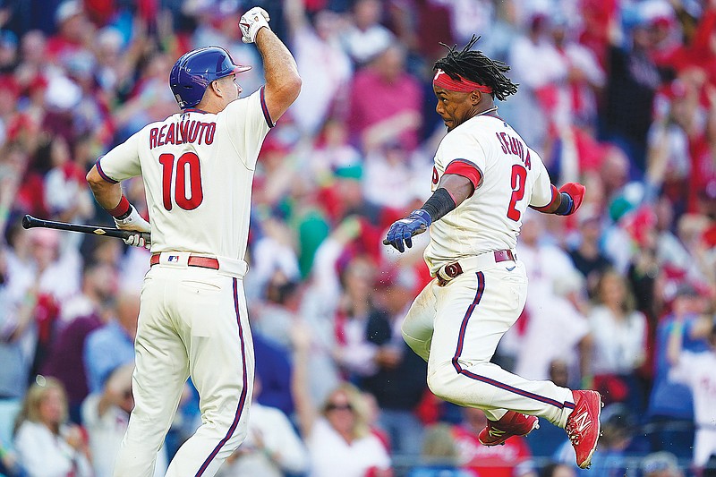 Marsh Madness! Phillies beat Braves 8-3 in Game 4, into NLCS