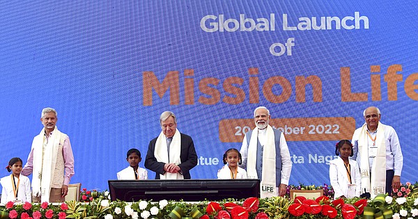 U.N. chief, Indian prime minister launch climate action program - Vimarsana News